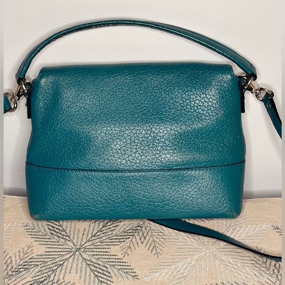 KATE SPADE NEW YORK SOUTHPORT AVE  CARMEN GREEN HAND BAG CROSSBODY - Picture 3 of 15